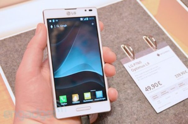 Smartphone LG Optimus L9, disponibil la 45 de euro